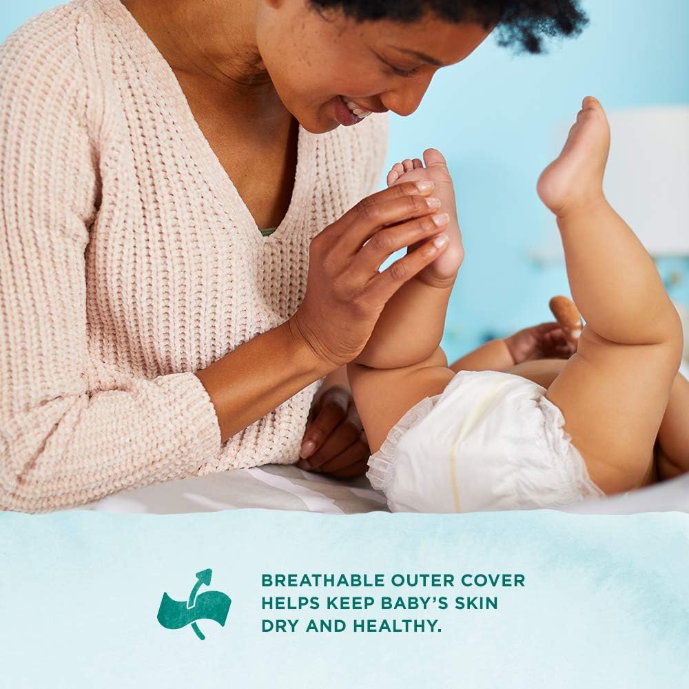 Amazon Brand - Mama Bear Gentle Touch Diapers, Hypoallergenic, Newborn, White, 120 Count (4 Pack of 30 ) - Image 8